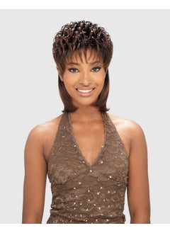 Vanessa VANESSA Short Front, Medium Length Straight Back Style with Bangs Synthetic Fashion Wig - AMA (TT530) 
