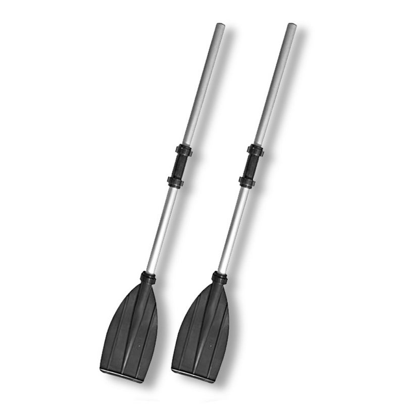2Pcs Detachable Oars Rubber Boat Thickened Aluminum Alloy Paddle Fishing Boat Strong Hand Paddle Rafting Paddle Boating Accessories - Image 1
