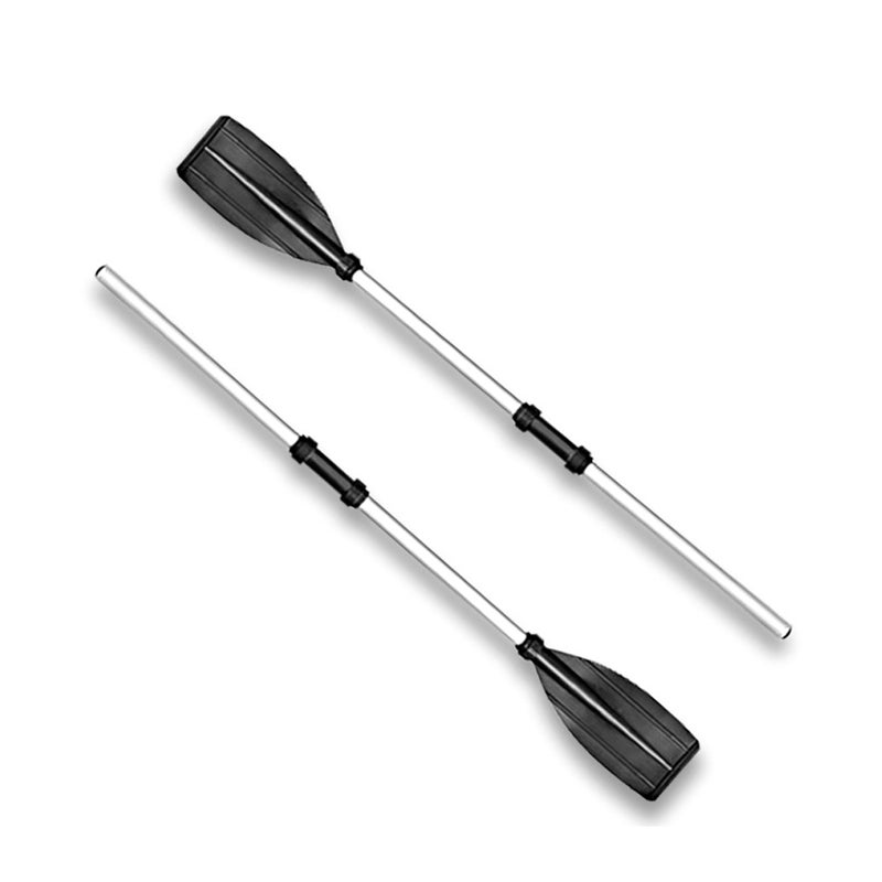 2Pcs Detachable Oars Rubber Boat Thickened Aluminum Alloy Paddle Fishing Boat Strong Hand Paddle Rafting Paddle Boating Accessories - Image 2