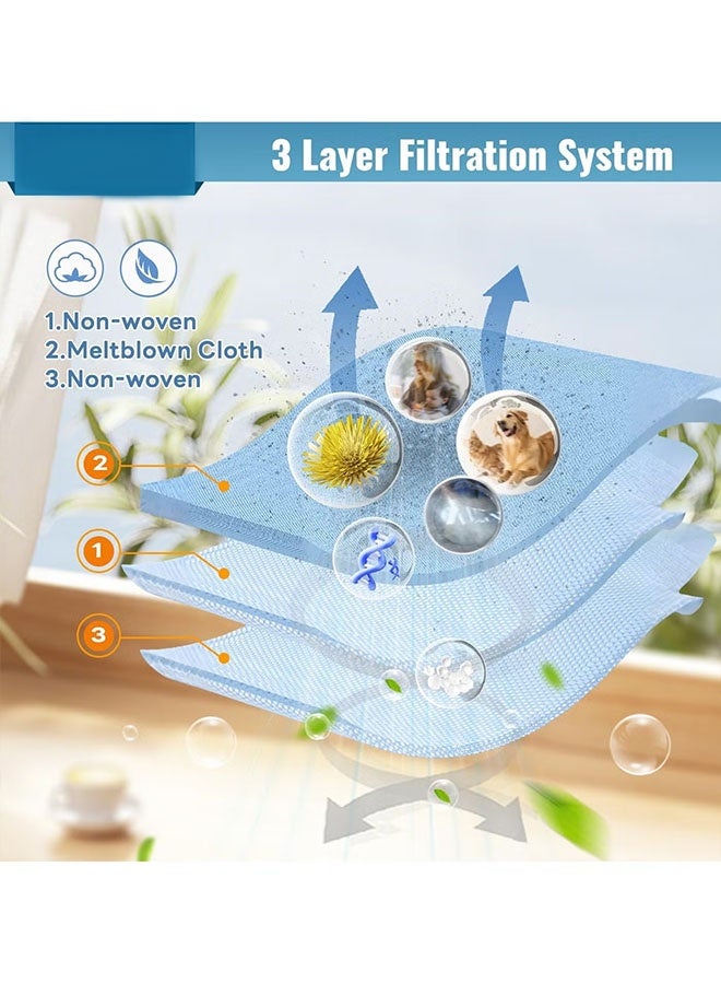 إيليلي عبوة من 14 كيس غبار بديل لمكنسة الروبوت Eufy L50 SES L60 SES مع محطة تفريغ ذاتية، أكياس L50 L60 ثلاثية الطبقات متوافقة مع Haier H9+ وConga Home 10000 و8090 Ultra و9090 AI - Image 4