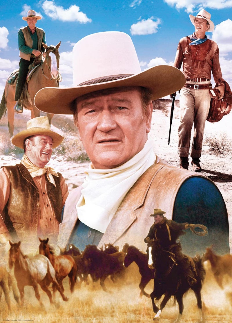 MasterPieces 1000 Piece John Wayne Jigsaw Puzzle for Adults, Family, Or Youth - America's Cowboy - 19.25"x26.75" - Image 2