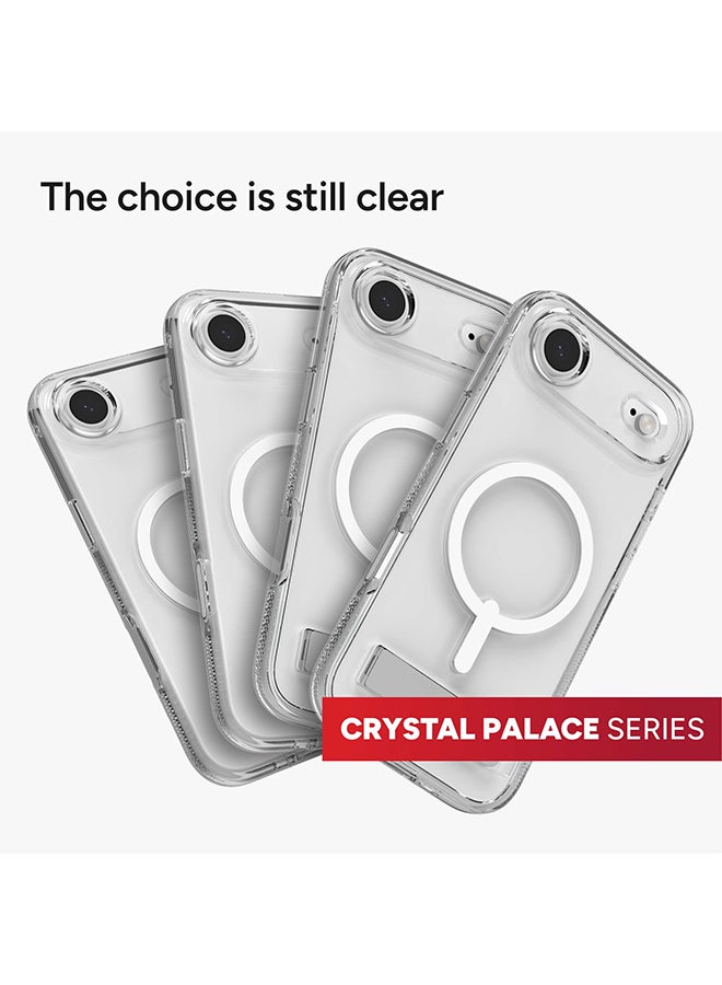 ZAGG iPhone Air Case – Crystal Palace Snap MagSafe Compatible Clear Cover with Graphene Strength, 13 ft Drop Protection & Anti-Yellowing – Clear - Image 4