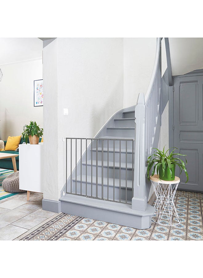 Badabulle Safe And Protect Xl Safety Gate, Grey  - Image 3