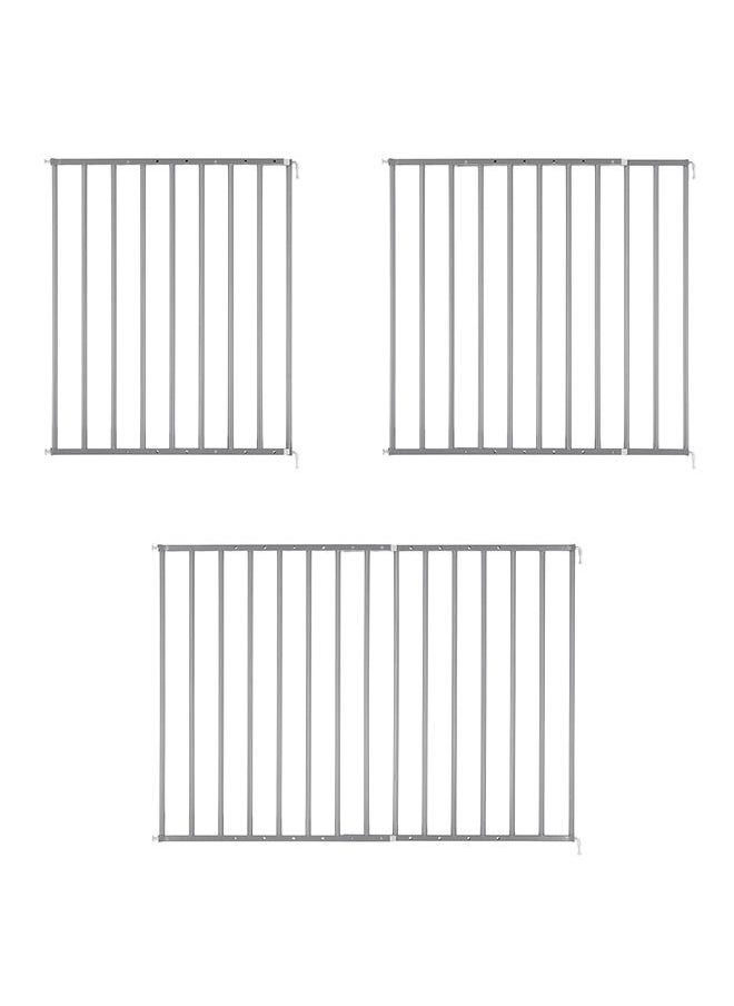 Badabulle Safe And Protect Xl Safety Gate, Grey  - Image 2