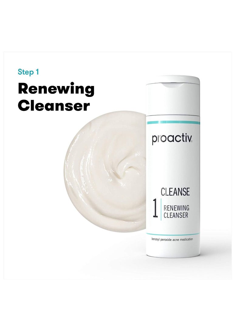 Proactiv Step Acne Treatment Benzoyl Peroxide Face Wash Repairing Acne Spot Treatment for Face and Body Exfoliating Toner 30 Day Complete Acne Skin Care Kit  - Image 2