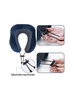 Arabest Travel Pillow Luxury Memory Foam Neck & Head Support Pillow Soft Sleeping Rest Cushion for Airplane Car & Home Best Gift  - Image 4