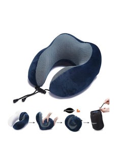 Arabest Travel Pillow Luxury Memory Foam Neck & Head Support Pillow Soft Sleeping Rest Cushion for Airplane Car & Home Best Gift  - Image 3