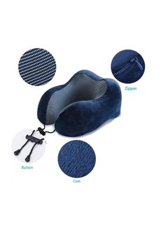 Arabest Travel Pillow Luxury Memory Foam Neck & Head Support Pillow Soft Sleeping Rest Cushion for Airplane Car & Home Best Gift  - Image 2