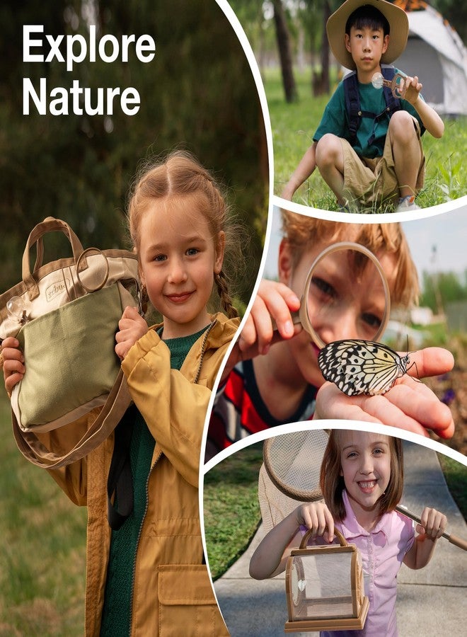 ROBUD Kids Explorer Kit, Bug Catcher Kit with Bag Kit, Outdoor Exploration Set for Camping, Montessroi Toy for Kids Coming Closer to Nature，WRP07 - Image 4
