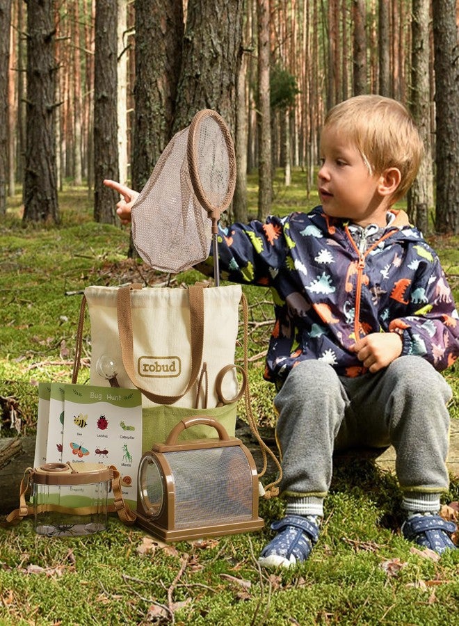 ROBUD Kids Explorer Kit, Bug Catcher Kit with Bag Kit, Outdoor Exploration Set for Camping, Montessroi Toy for Kids Coming Closer to Nature，WRP07 - Image 2