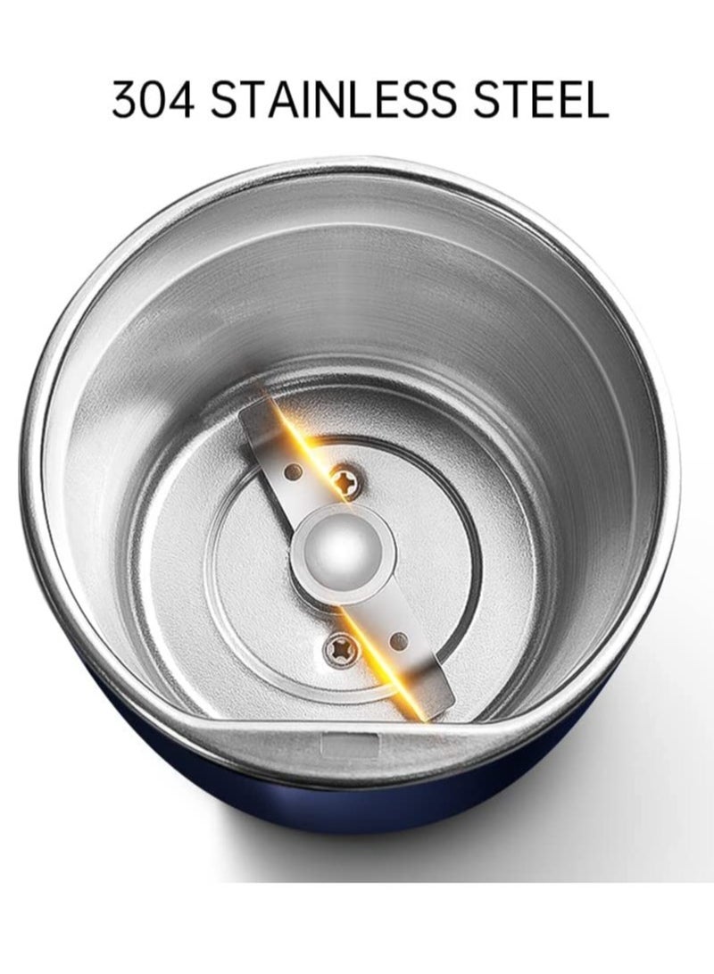 ELTRAZONE Electric Dried Spice and Coffee Grinder, Grinder and Chopper Crusher for Home,Detachable Cup, diswash Free, Blade & Cup Made with stianlees Steel - Image 3