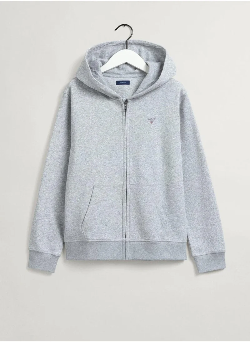 غانت Gant Teen Boys Original Zip Hoodie