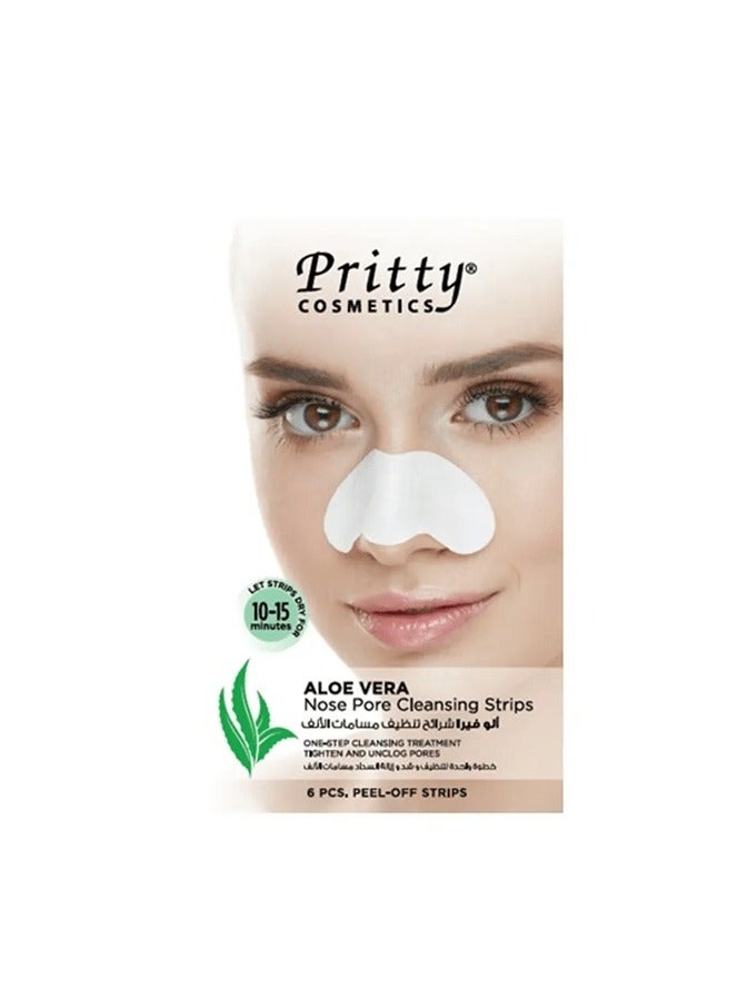 Pritty Pretty nasal cleansing patches with aloe vera - 6 pieces - Image 3