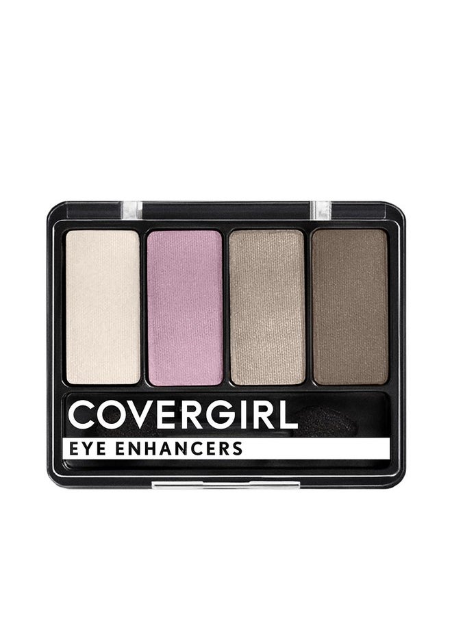 CoverGirl COVERGIRL - Eye Enhancers 4-Kit Eyeshadow, silky, sheer formula, double ended applicator, 100% Cruelty-free  - Image 1