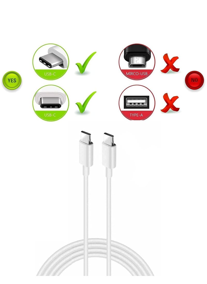 96W USB Charger for Mac Book Pro Fast Charging Power Adapter Compatible with MacBook Pro 16/15/14/13 Inch and MacBook Air 13 Inch, Charge Adapter for Laptop/Tablet/Smartphone with USB C Port