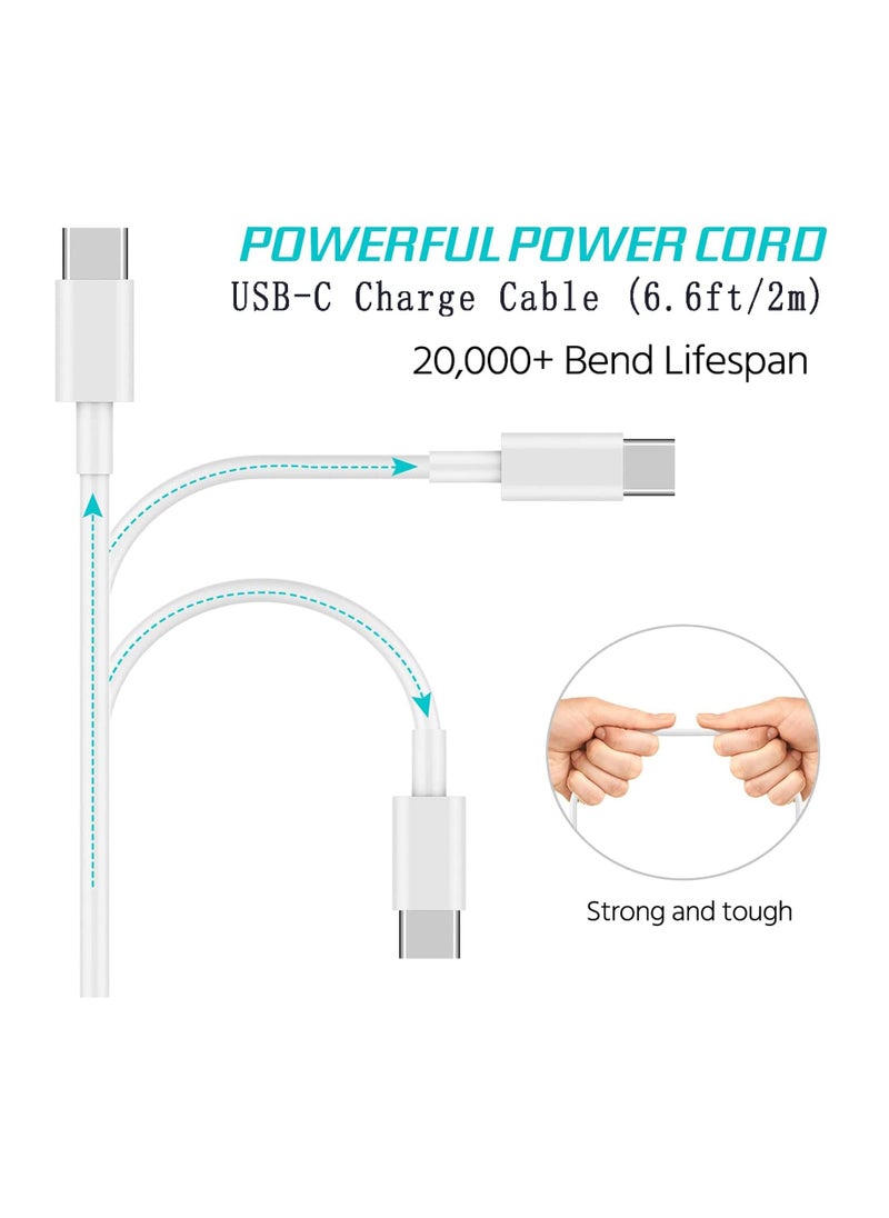 96W USB Charger for Mac Book Pro Fast Charging Power Adapter Compatible with MacBook Pro 16/15/14/13 Inch and MacBook Air 13 Inch, Charge Adapter for Laptop/Tablet/Smartphone with USB C Port