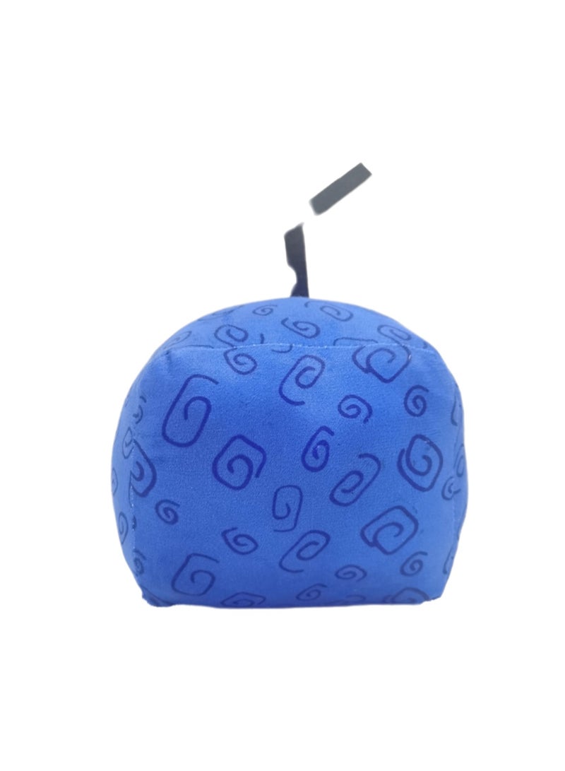 general 15cm Dark Blue Dizzy Box Plush Toy, Blox Fruits Plush Toy Fruit Props Plush Doll Boy Girl Birthday Gift - Image 1