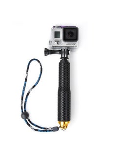Generic Lnsta360 Extension Rod Telescopic Bracket Sports Camera Buoyancy Rod Feiyu Extension Rod 19 Inch 36 Inch Selfie Stick-Color:19-inch Selfie Stick/Gold  - Image 1