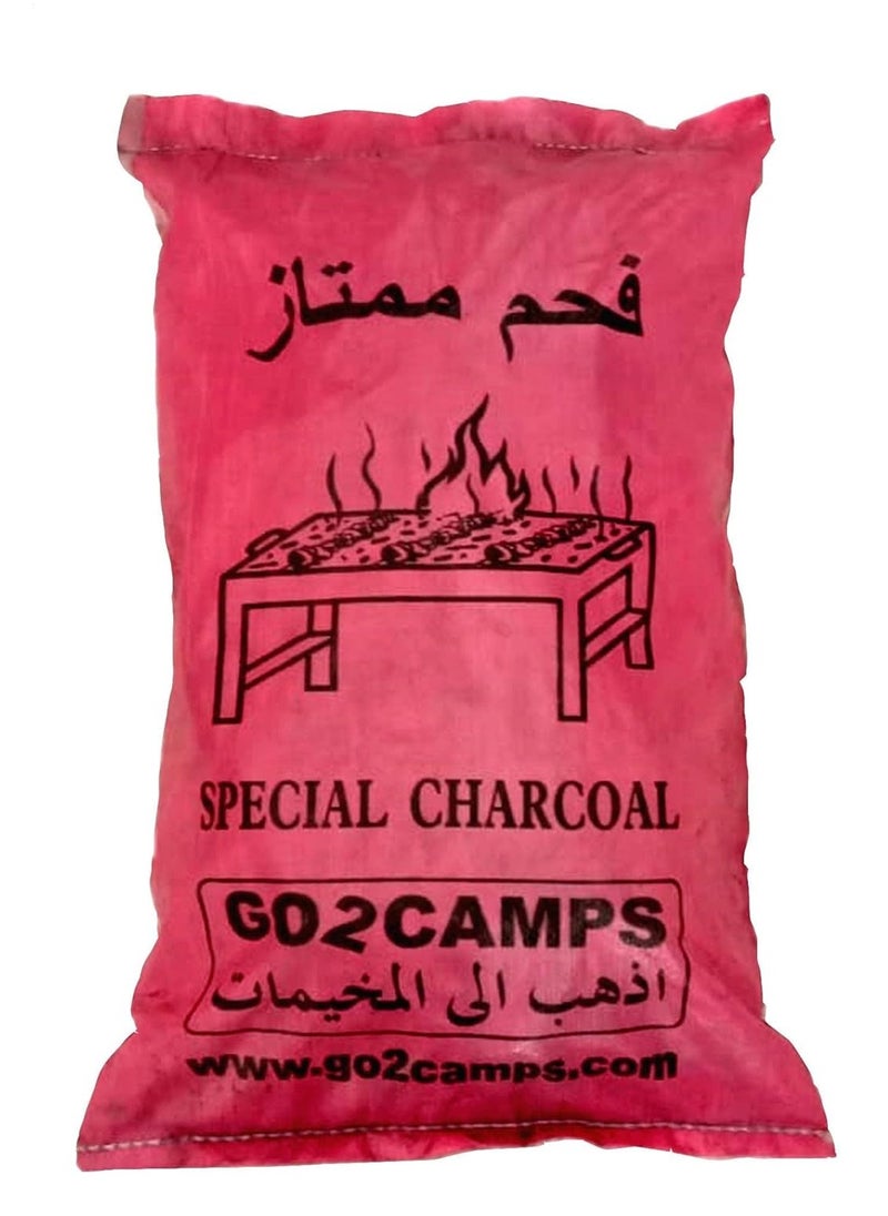 ماركة غير محددة كيس فحم خاص للشواء بوزن 7 كجم - فحم خشبي طبيعي 100% - مثالي للشواء  - Image 1