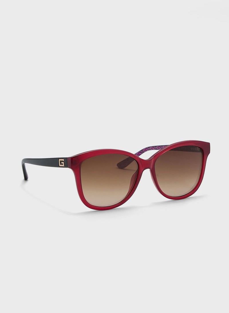 GUESS Butterfly Shape Sunglasses - Image 1
