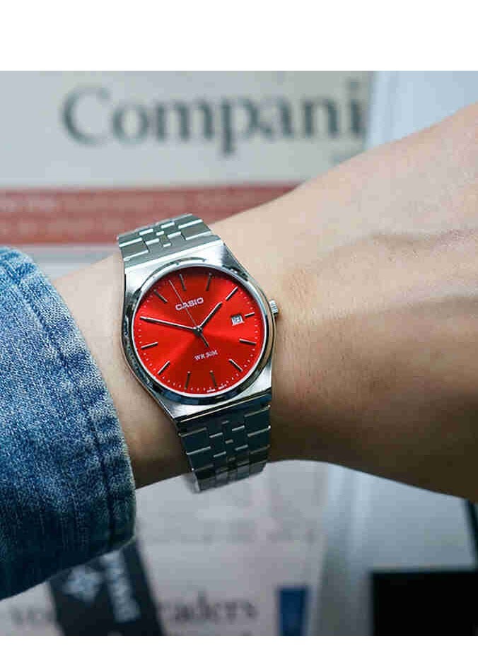 CASIO Youth Analog Men Watch - MTP-B145D-4A2VDF - Image 3