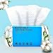KeeiZoes Disposable Face Towel 100 Count Soft Cotton Clean Skin Face Towels Dry Wipes Cotton Facial Towels Wash Cloths Tissue Thickened Disposable Face Towelettes for Cleansing Makeup Remover and Skincare - Image 2