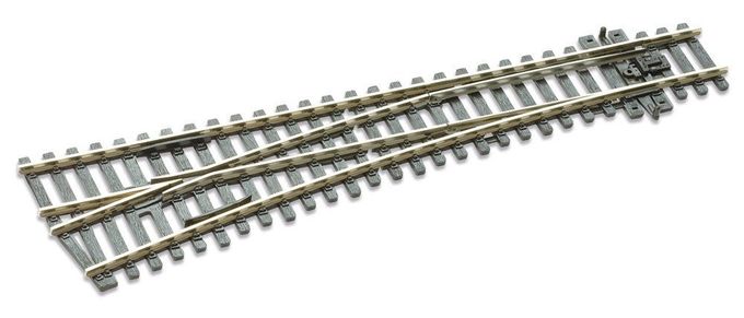 Peco HO Scale Code 100 Insulfrog #6 Left-Hand Turnout - Image 3