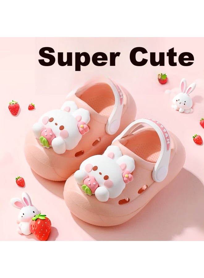 Tudouwu Children's Slippers Soft-soled Indoor And Outdoor Non-slip Summer Sandals For Boys And Girls Baby Clogs Rabbit Size 160 - Image 4