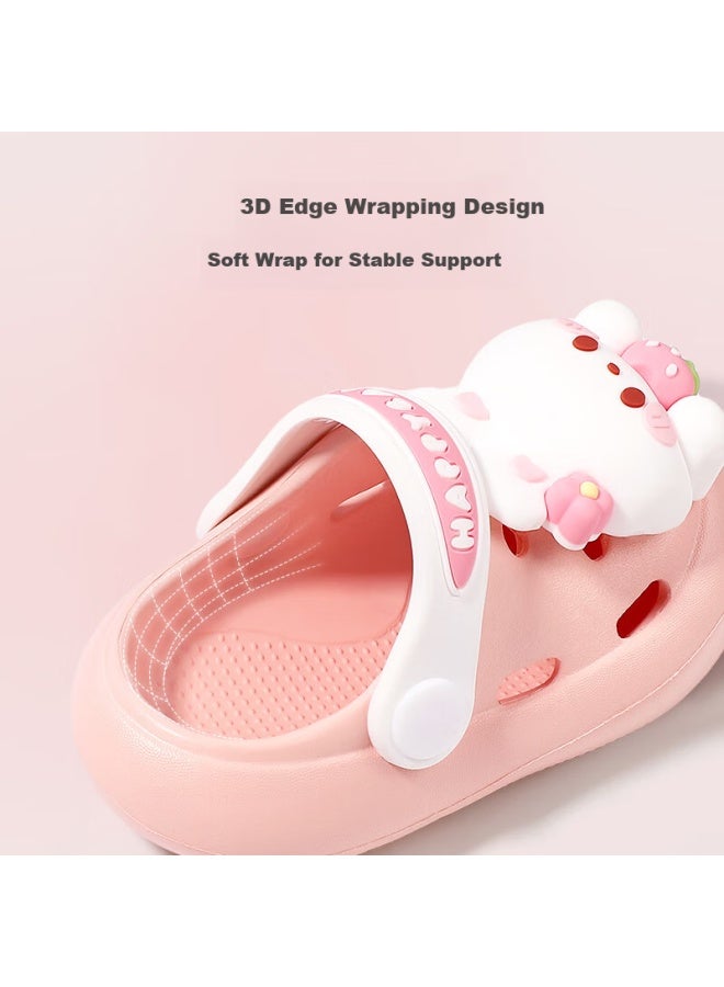 Tudouwu Children's Slippers Soft-soled Indoor And Outdoor Non-slip Summer Sandals For Boys And Girls Baby Clogs Rabbit Size 160 - Image 5