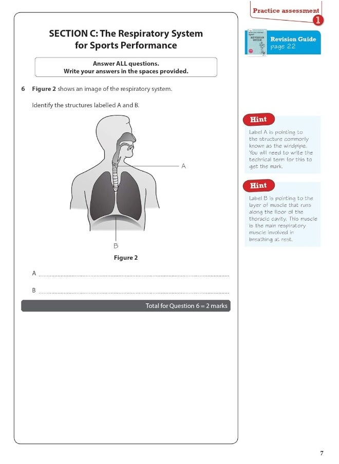 Pearson REVISE BTEC National Sport Practice Assessments Plus U1 - 2023 and 2024 exams and assessments  - Image 5