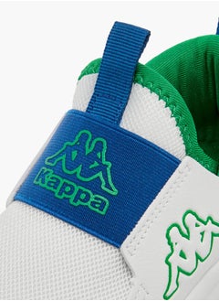 Kappa Boys' Logo Detail Slip-On Sports Shoes with Pull Up Tab  - Image 4