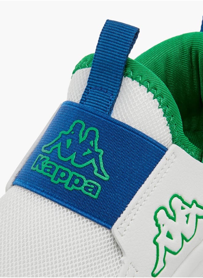 Kappa - Boys' Logo Detail Slip-On Sports Shoes with Pull Up Tab - Image 1