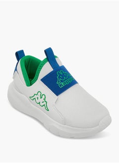 Kappa Boys' Logo Detail Slip-On Sports Shoes with Pull Up Tab  - Image 2