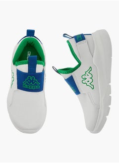 Kappa Boys' Logo Detail Slip-On Sports Shoes with Pull Up Tab  - Image 1