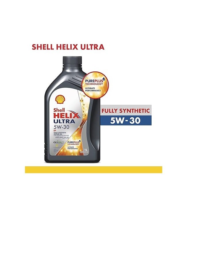Shell Helix Ultra 5W-20 Fully Synthetic Engine Oil 1L  - Image 3