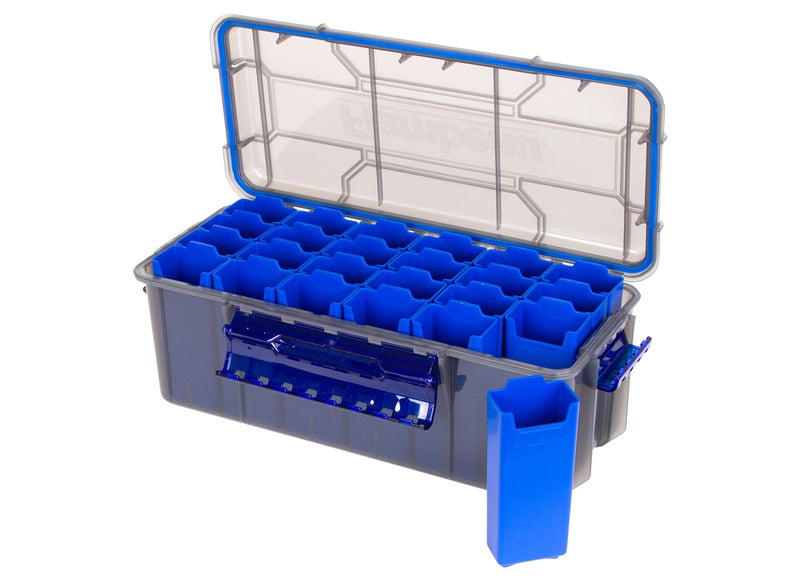 Flambeau Outdoors Zerust MAX Waterproof Crank Bank | 24 Removable Zerust Anti-Corrosion Cups, Individually Protect and Store Crankbaits, Jerkbaits, Jointed-Baits, Poppers, 14" x 6.4" x 5.3" - Image 4