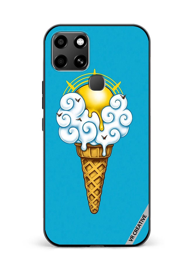VR CREATIVE Protective Case Cover For Infinix Smart 6 Icecream Design Multicolour - Image 1