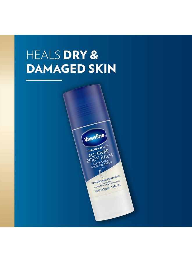 Vaseline Body Balm Stick Antifriction For Dry Skin Unscented Targeted Healing For Hardtoreach Spots 1.4 Ounce (Pack Of 3)  - Image 4