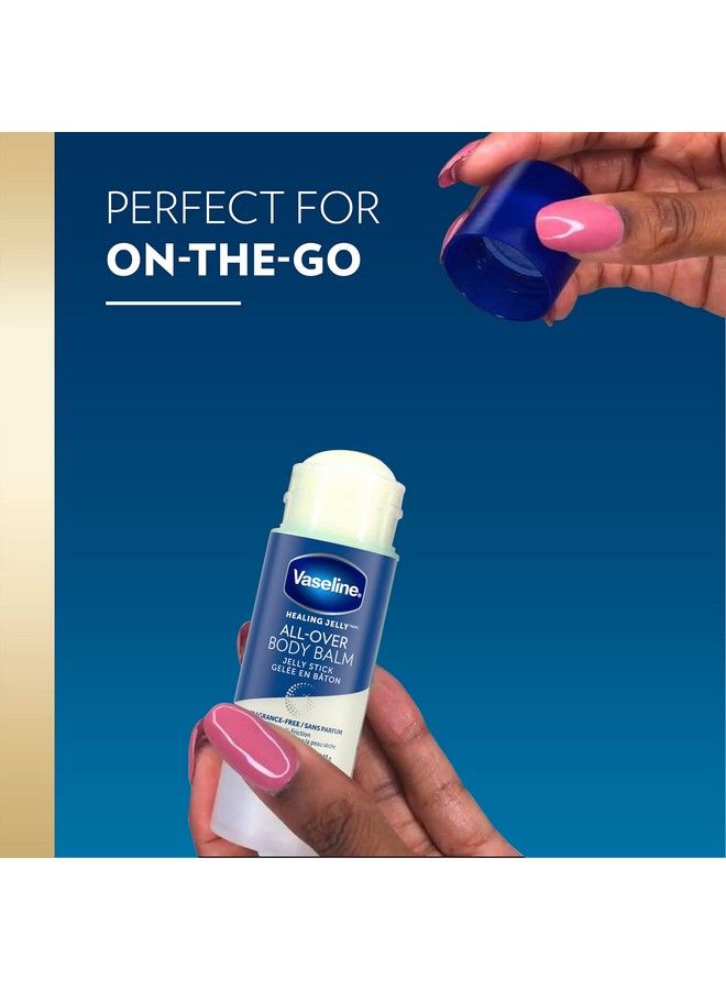 Vaseline Body Balm Stick Antifriction For Dry Skin Unscented Targeted Healing For Hardtoreach Spots 1.4 Ounce (Pack Of 3)  - Image 5