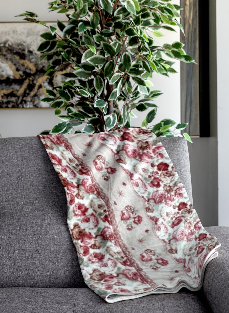 ستارجولد 1 بطانية طبقة واحدة بطانية رويال كلاودي فائقة النعومة ذات جودة أسبانية 220 × 240 سم - Image 3