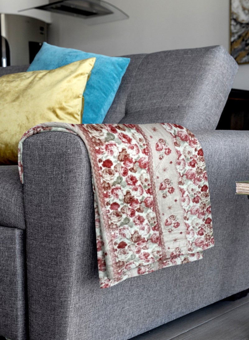 ستارجولد 1 بطانية طبقة واحدة بطانية رويال كلاودي فائقة النعومة ذات جودة أسبانية 220 × 240 سم - Image 4