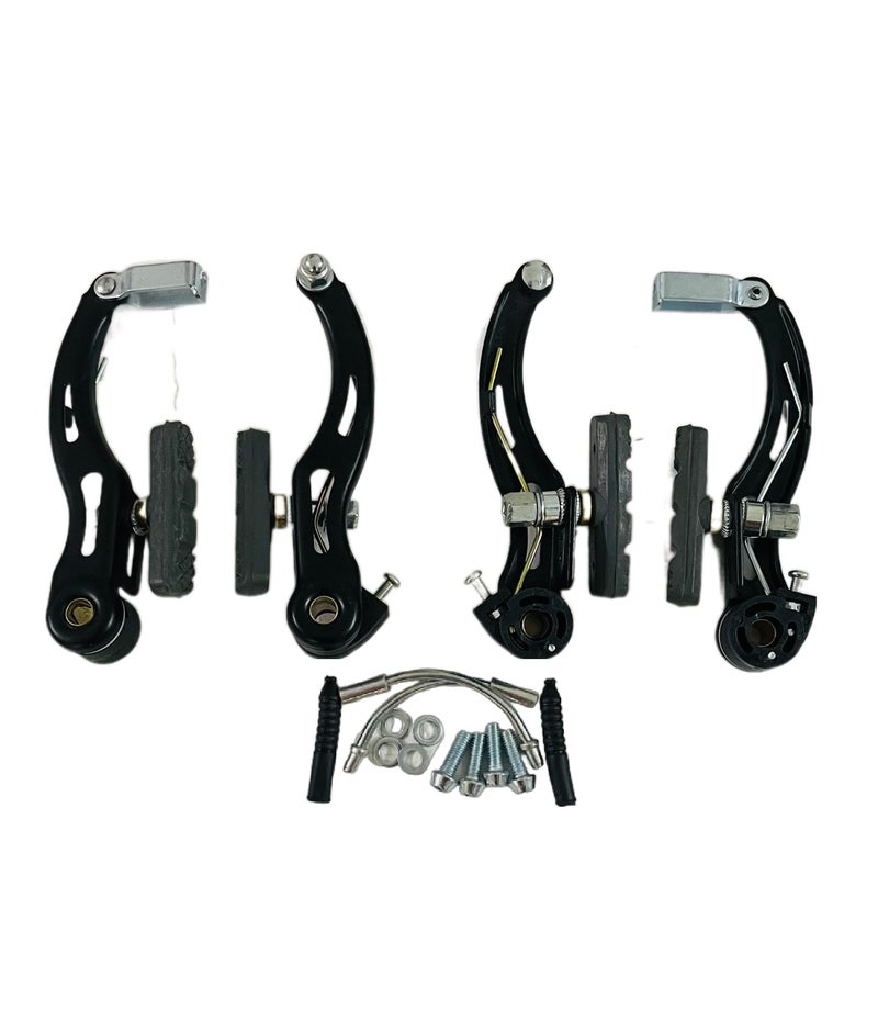Shrenik Cycle V Brake Power Clutch Wire Pad Complete Set MTB Bicycle - Image 2