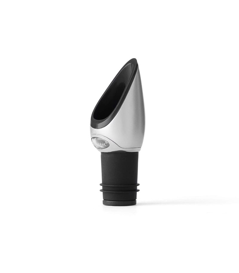 rabbit Metrokane Rabbit Wine Pourer with Stopper, Black, W6116N, 1 EA - Image 3
