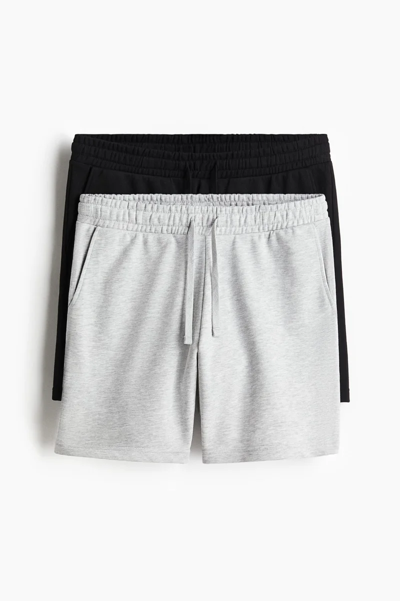 H&M 2-pack Regular Fit sweatshorts