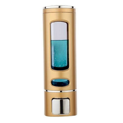 BATH GURU ABS Soap Shampoo Sanitizer Gel Liquid Soap Dispenser for Wash Basin Bathroom Kitchen (1, Copper) - Image 1