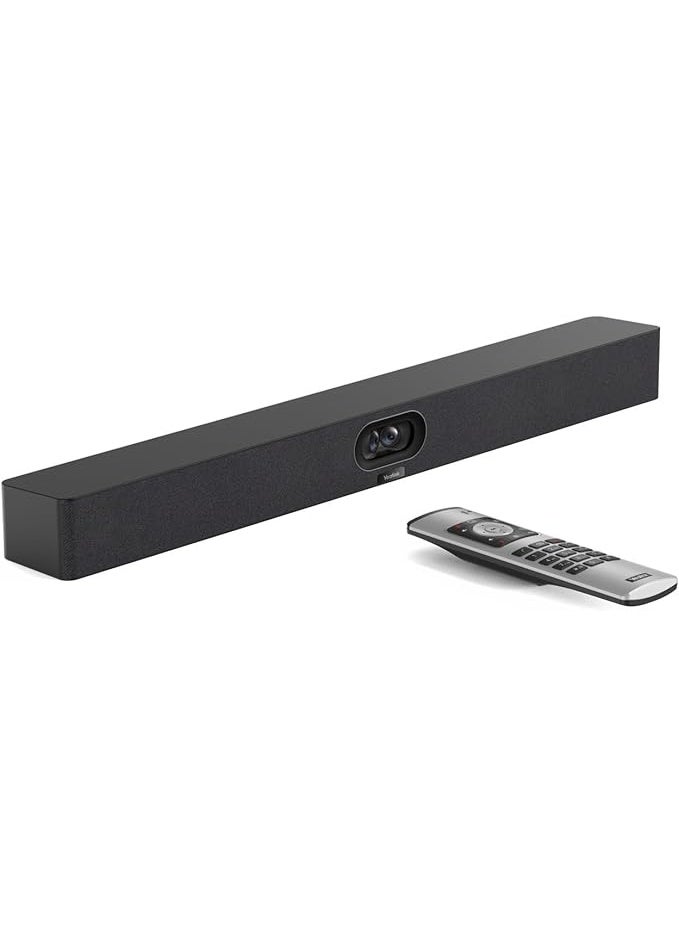 يالينك Yealink MeetingBar A40-010 - All-in-One 4K Video Conferencing Solution with Dual Camera, AI-Powered Auto Framing, 8 Microphone Array, Built-in Speakers, Compatible with Microsoft Teams and Zoom - Image 1
