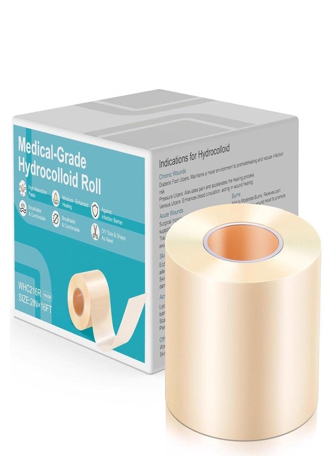 RupeeRise Medical Grade Hydrocolloid Roll, Large Size Pimple Patch Roll, Hydrocolloid Tape for Skin Care, Hydrocolloid Patch for Daily Use, One Roll Pack（150cm/5ft） - Image 1