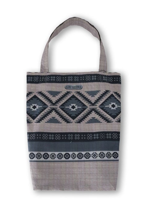 casual printed satin triangle tote  bag t230019b