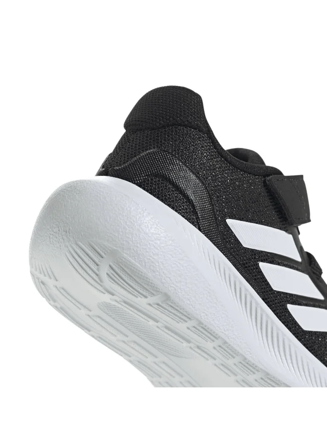 adidas حذاء جري ران فالكون 5 للأطفال الرضع - أسود