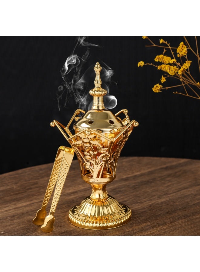 Creative Hollow Metal Incense Burner - Image 2